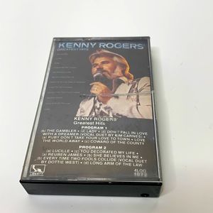 Cassette Tape | Kenny Rogers’ Greatest Hits | Liberty Music | 1979 Vintage
